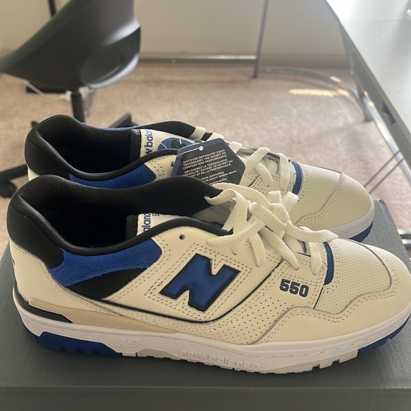 NEW BALANCE 550 size 8 mens nwt never worn💙💙💙 - Picture 3 of 6